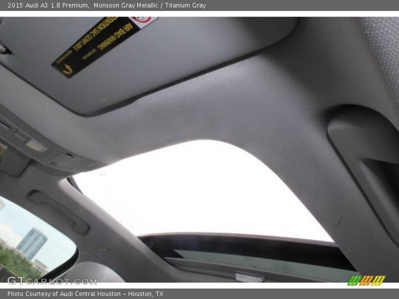 Monsoon Gray Metallic / Titanium Gray 2015 Audi A3 1.8 Premium