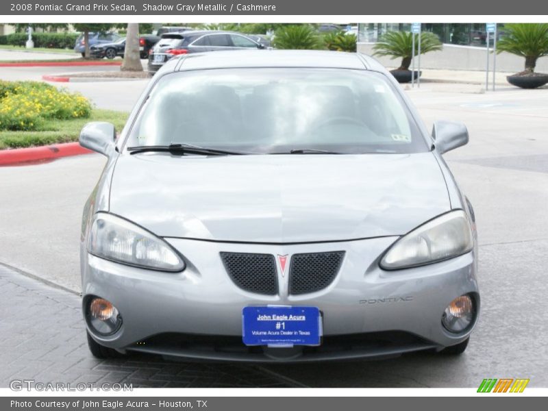 Shadow Gray Metallic / Cashmere 2008 Pontiac Grand Prix Sedan