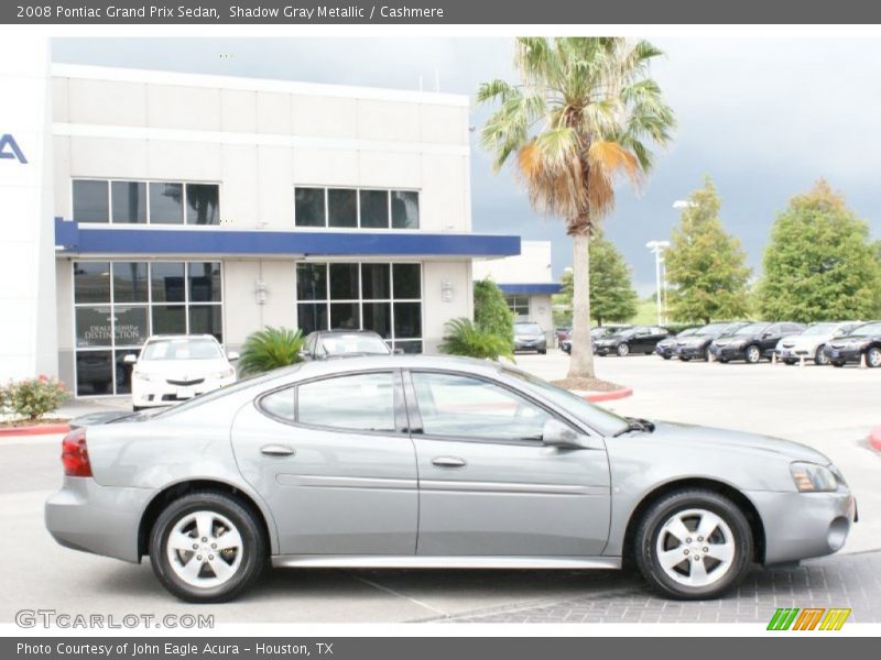 Shadow Gray Metallic / Cashmere 2008 Pontiac Grand Prix Sedan