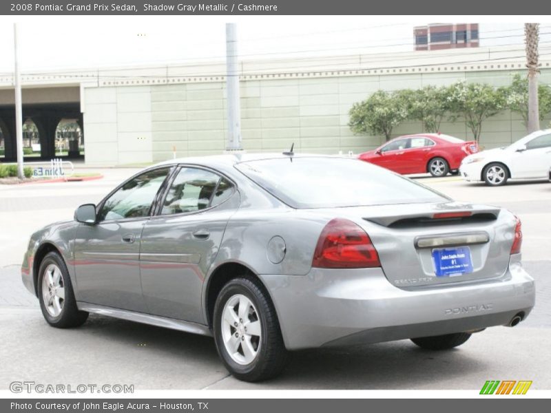 Shadow Gray Metallic / Cashmere 2008 Pontiac Grand Prix Sedan