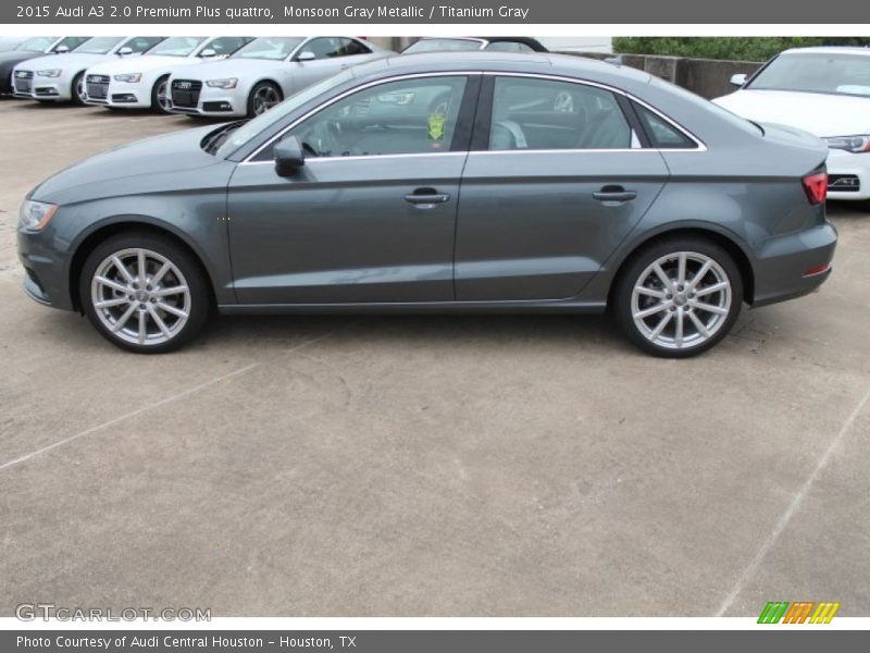  2015 A3 2.0 Premium Plus quattro Monsoon Gray Metallic