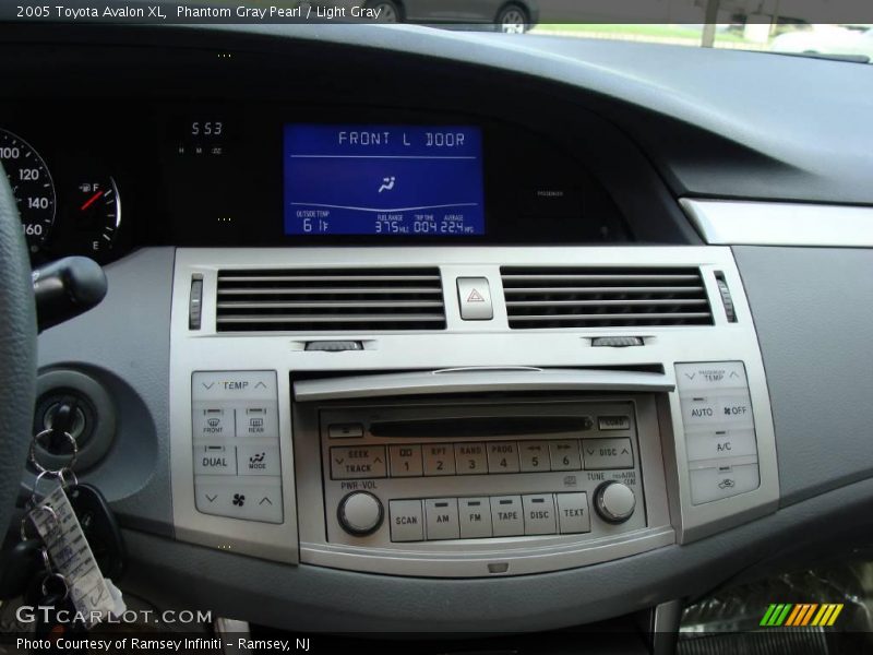 Phantom Gray Pearl / Light Gray 2005 Toyota Avalon XL