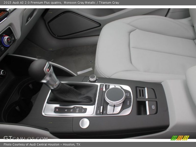 Monsoon Gray Metallic / Titanium Gray 2015 Audi A3 2.0 Premium Plus quattro