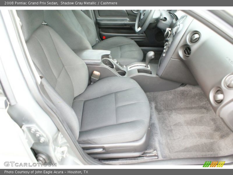 Shadow Gray Metallic / Cashmere 2008 Pontiac Grand Prix Sedan
