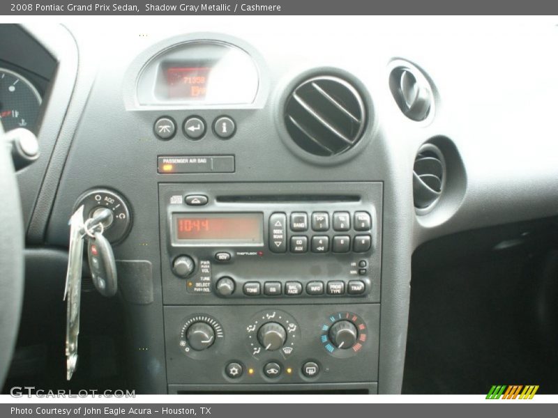 Shadow Gray Metallic / Cashmere 2008 Pontiac Grand Prix Sedan