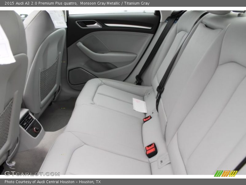 Monsoon Gray Metallic / Titanium Gray 2015 Audi A3 2.0 Premium Plus quattro