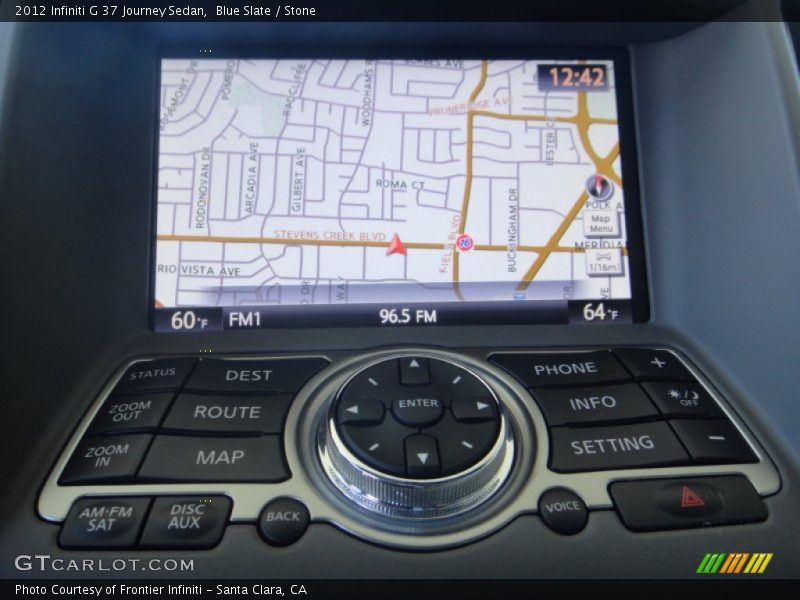 Blue Slate / Stone 2012 Infiniti G 37 Journey Sedan