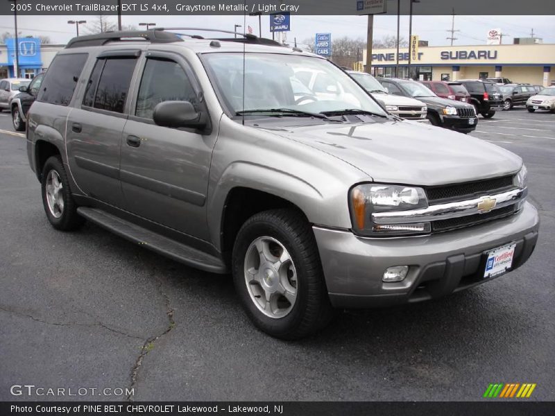 Graystone Metallic / Light Gray 2005 Chevrolet TrailBlazer EXT LS 4x4