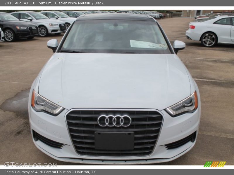 Glacier White Metallic / Black 2015 Audi A3 1.8 Premium