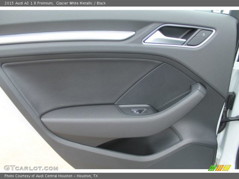 Glacier White Metallic / Black 2015 Audi A3 1.8 Premium