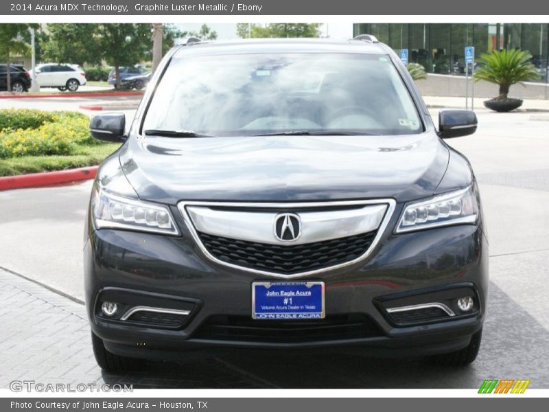Graphite Luster Metallic / Ebony 2014 Acura MDX Technology