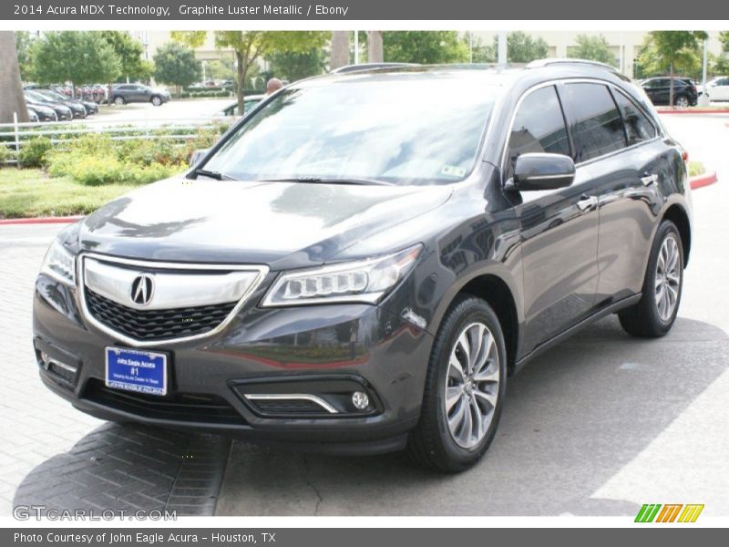 Graphite Luster Metallic / Ebony 2014 Acura MDX Technology