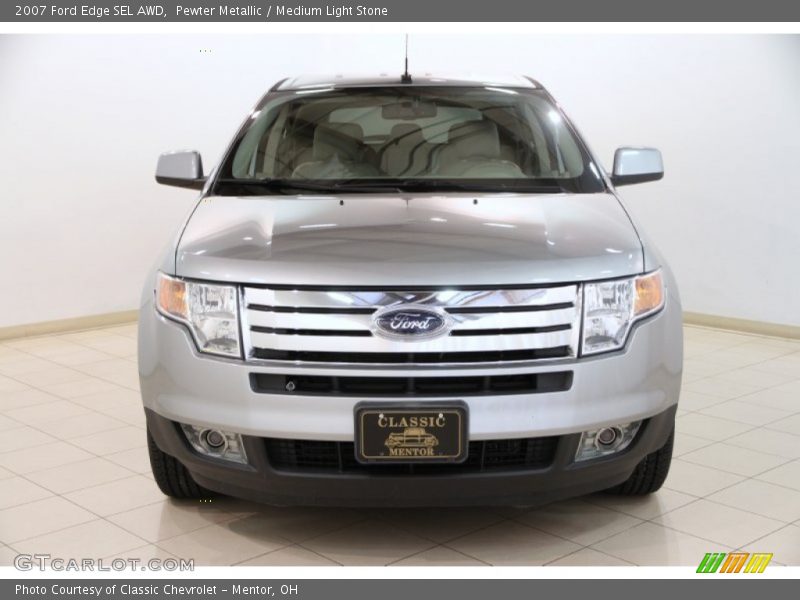 Pewter Metallic / Medium Light Stone 2007 Ford Edge SEL AWD