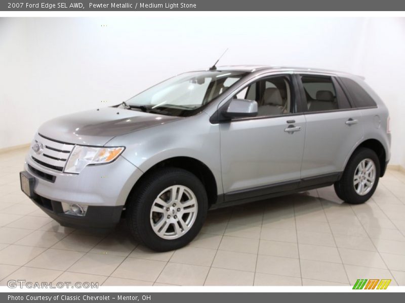Pewter Metallic / Medium Light Stone 2007 Ford Edge SEL AWD