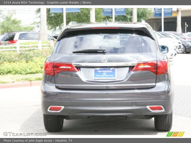 Graphite Luster Metallic / Ebony 2014 Acura MDX Technology