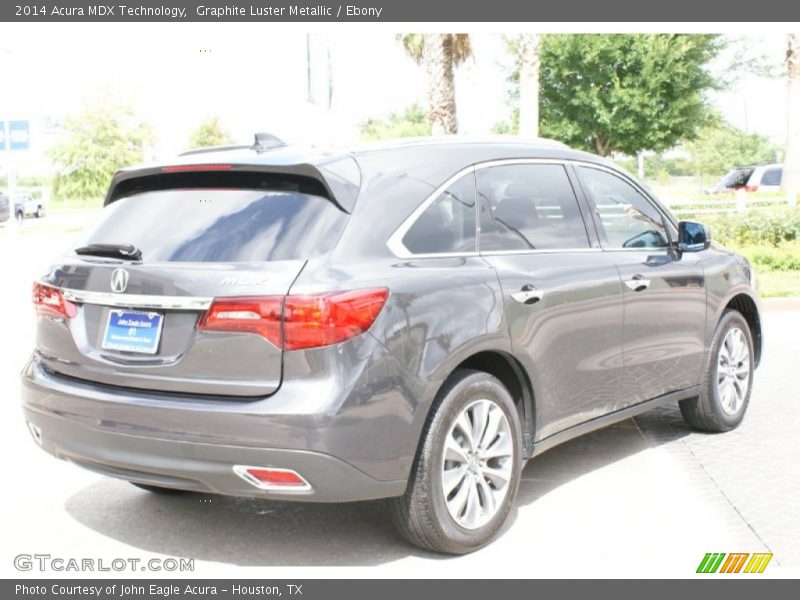 Graphite Luster Metallic / Ebony 2014 Acura MDX Technology