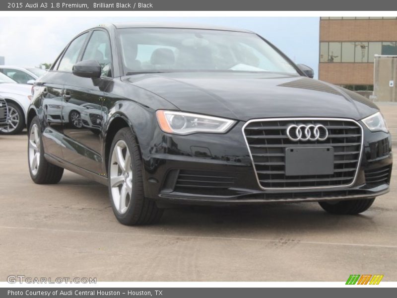 Brilliant Black / Black 2015 Audi A3 1.8 Premium