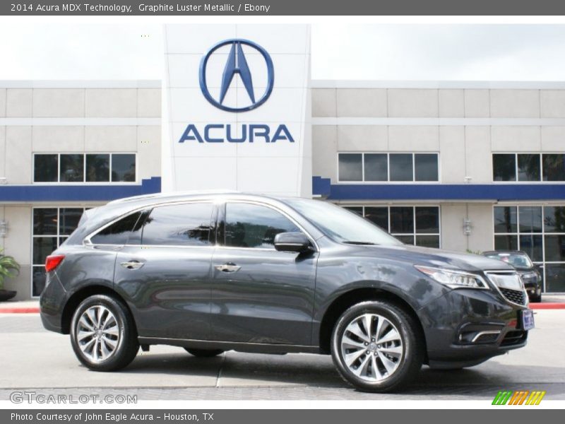Graphite Luster Metallic / Ebony 2014 Acura MDX Technology