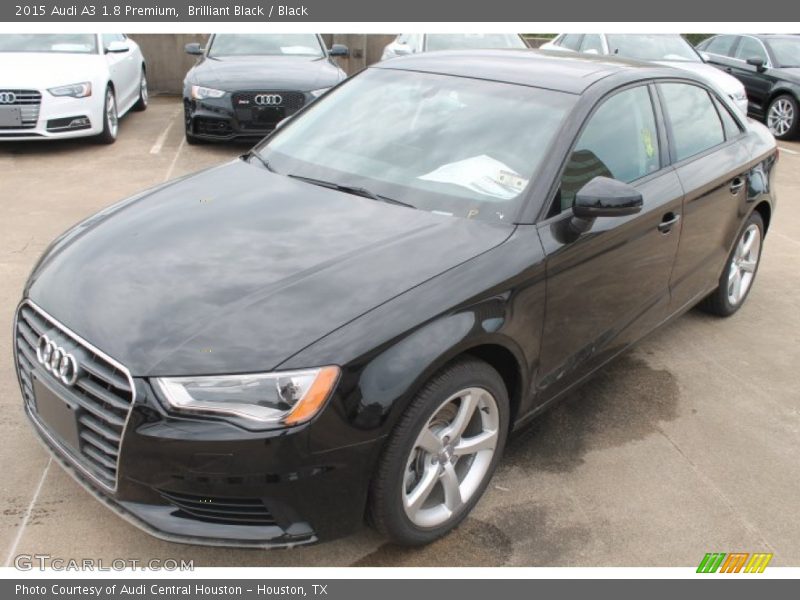 Brilliant Black / Black 2015 Audi A3 1.8 Premium