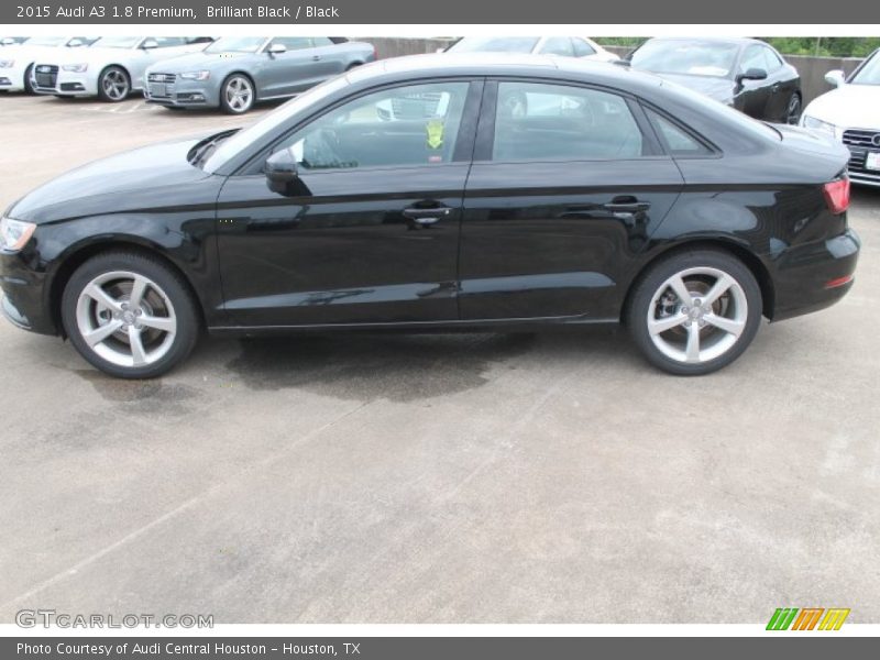 Brilliant Black / Black 2015 Audi A3 1.8 Premium