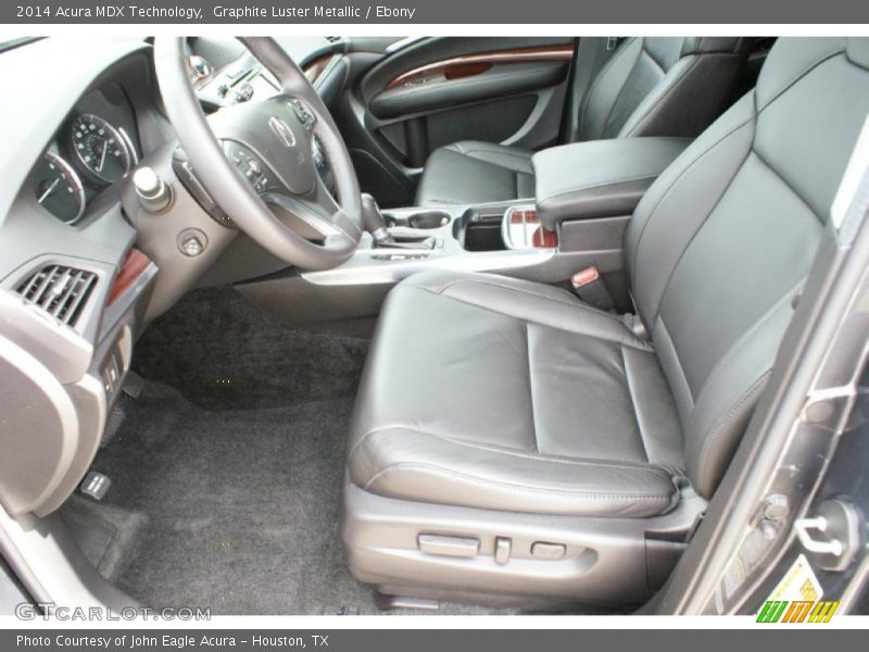 Graphite Luster Metallic / Ebony 2014 Acura MDX Technology