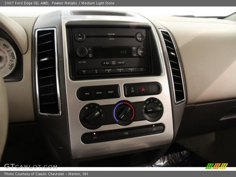 Pewter Metallic / Medium Light Stone 2007 Ford Edge SEL AWD