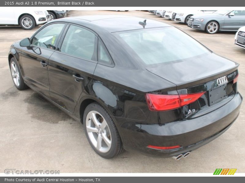 Brilliant Black / Black 2015 Audi A3 1.8 Premium