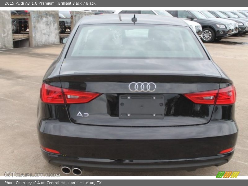 Brilliant Black / Black 2015 Audi A3 1.8 Premium