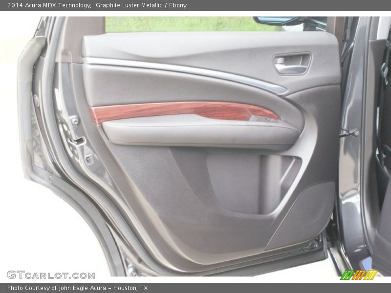Graphite Luster Metallic / Ebony 2014 Acura MDX Technology