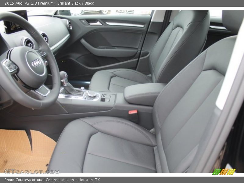 Brilliant Black / Black 2015 Audi A3 1.8 Premium