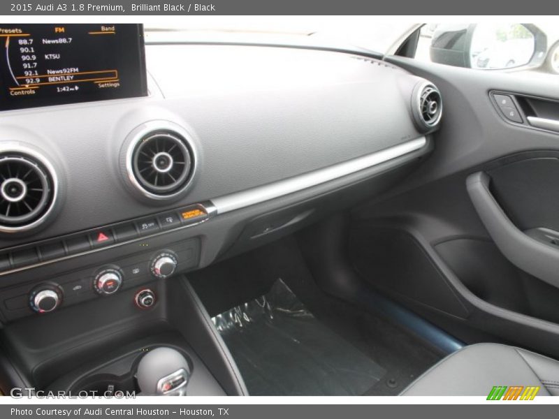 Brilliant Black / Black 2015 Audi A3 1.8 Premium