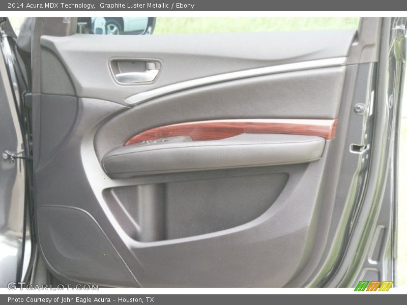 Graphite Luster Metallic / Ebony 2014 Acura MDX Technology