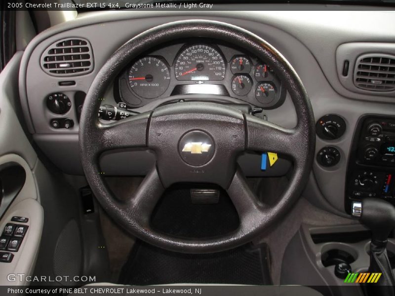 Graystone Metallic / Light Gray 2005 Chevrolet TrailBlazer EXT LS 4x4
