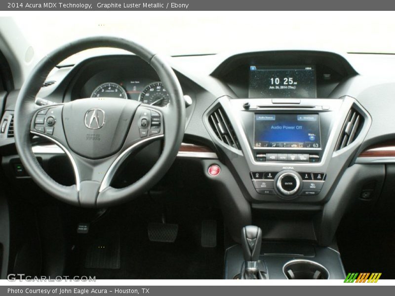 Graphite Luster Metallic / Ebony 2014 Acura MDX Technology