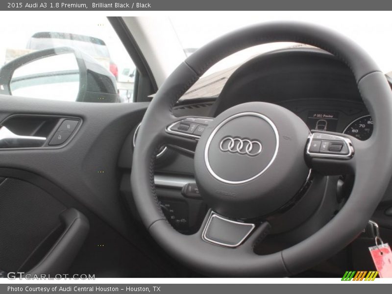 Brilliant Black / Black 2015 Audi A3 1.8 Premium