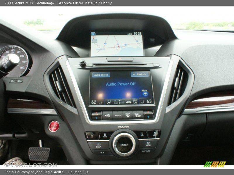 Graphite Luster Metallic / Ebony 2014 Acura MDX Technology