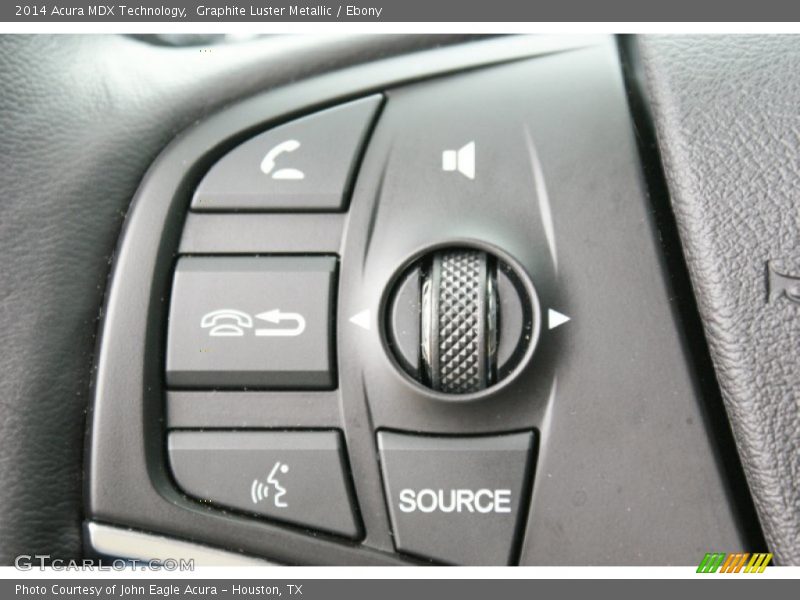 Graphite Luster Metallic / Ebony 2014 Acura MDX Technology