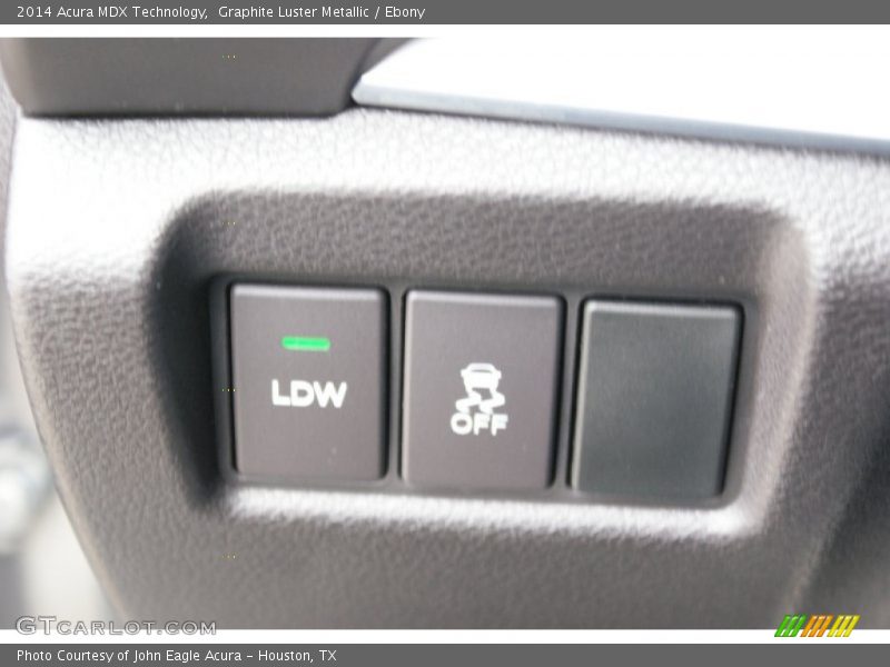 Graphite Luster Metallic / Ebony 2014 Acura MDX Technology
