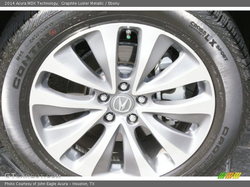 Graphite Luster Metallic / Ebony 2014 Acura MDX Technology