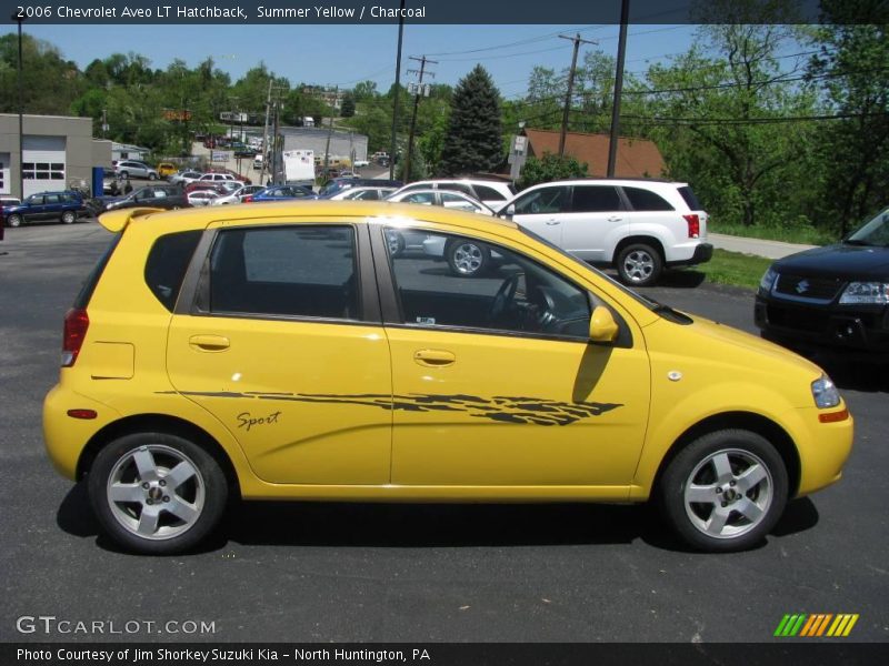 Summer Yellow / Charcoal 2006 Chevrolet Aveo LT Hatchback