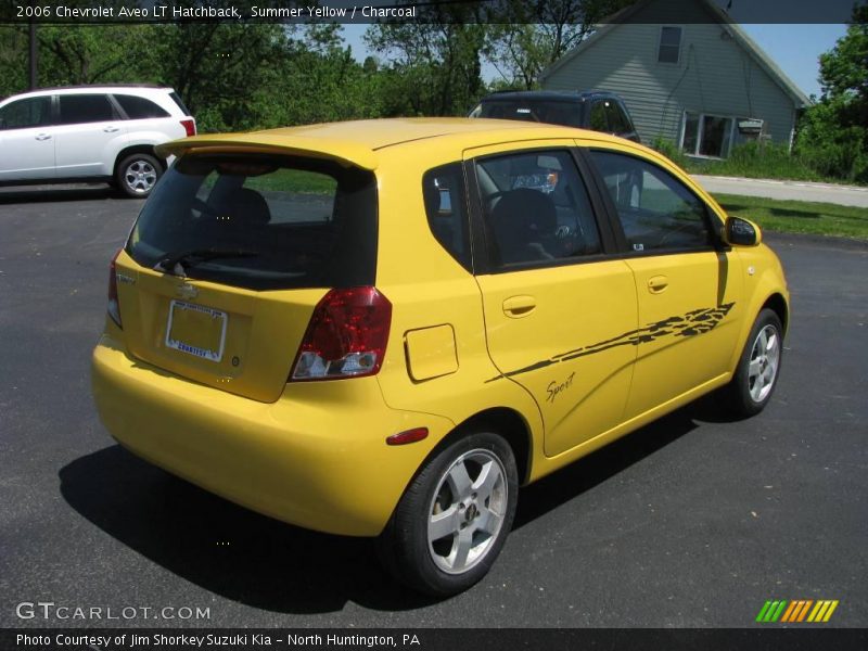 Summer Yellow / Charcoal 2006 Chevrolet Aveo LT Hatchback