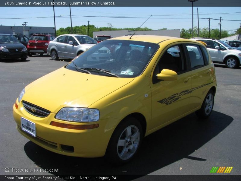 Summer Yellow / Charcoal 2006 Chevrolet Aveo LT Hatchback