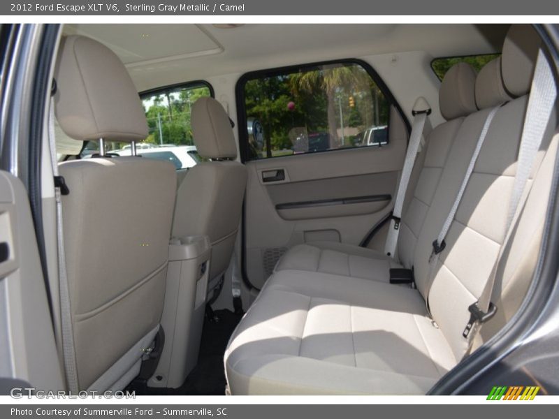Sterling Gray Metallic / Camel 2012 Ford Escape XLT V6