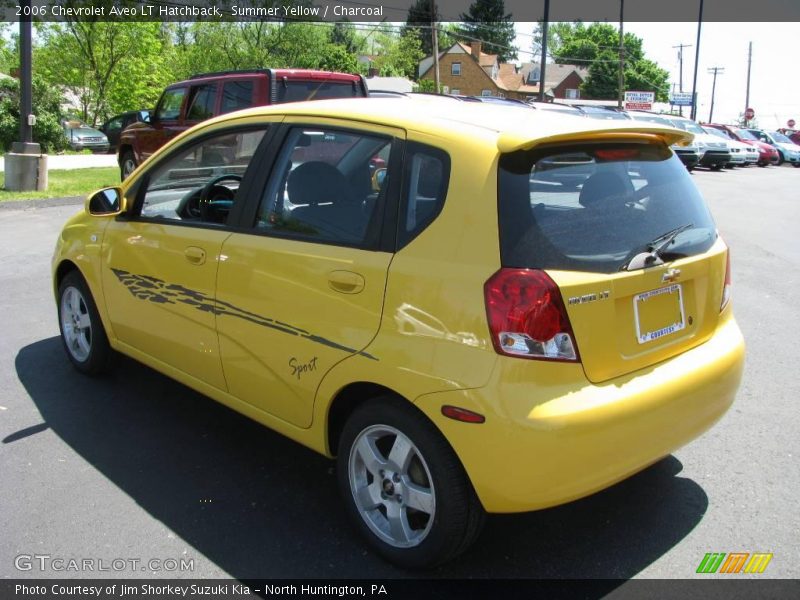 Summer Yellow / Charcoal 2006 Chevrolet Aveo LT Hatchback