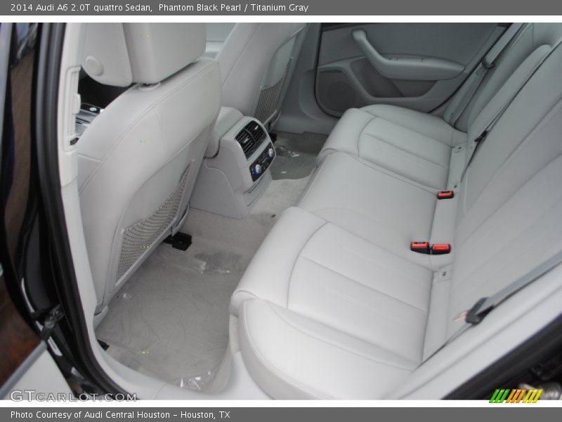 Phantom Black Pearl / Titanium Gray 2014 Audi A6 2.0T quattro Sedan