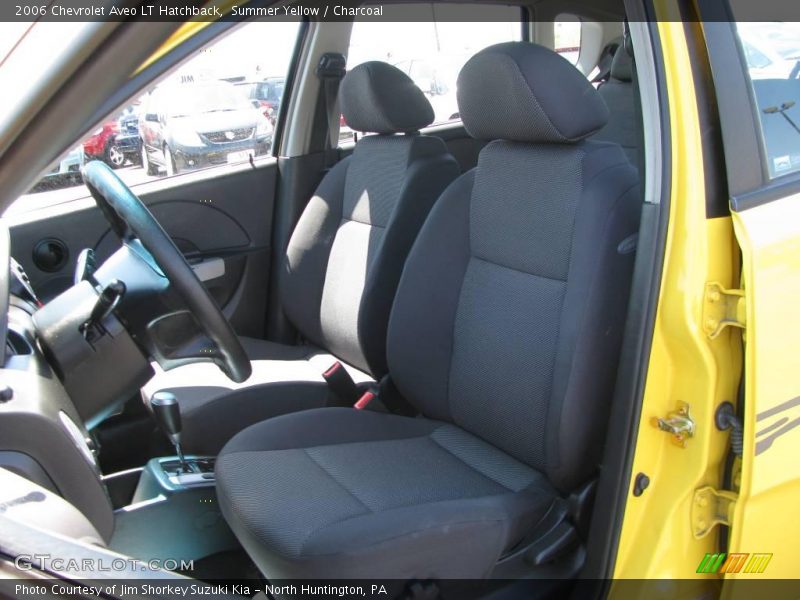 Summer Yellow / Charcoal 2006 Chevrolet Aveo LT Hatchback