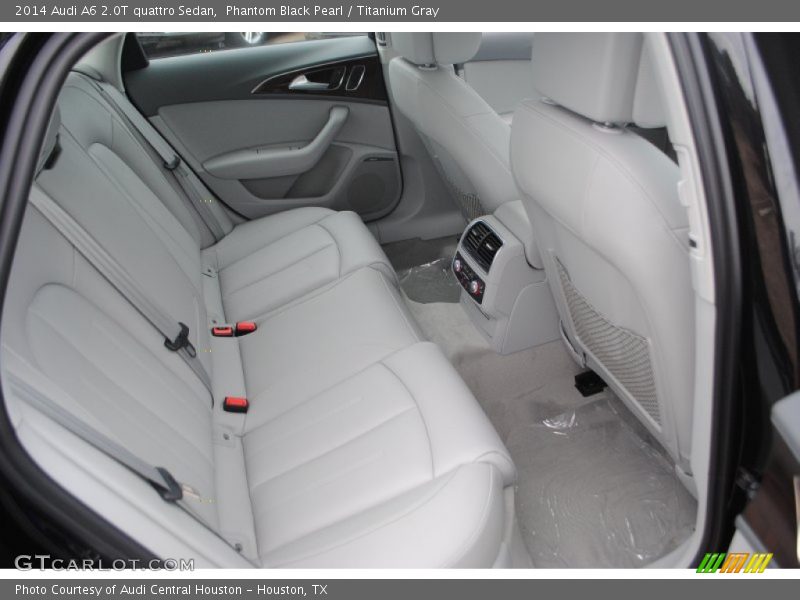 Phantom Black Pearl / Titanium Gray 2014 Audi A6 2.0T quattro Sedan