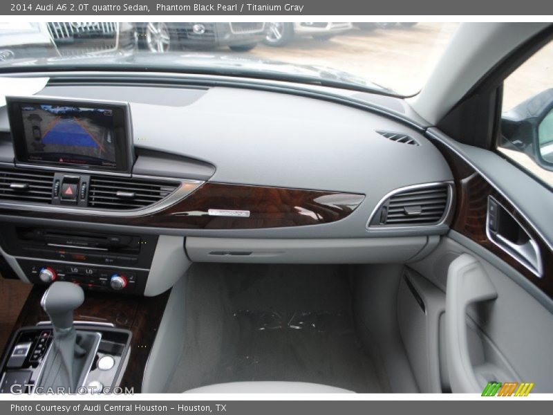 Phantom Black Pearl / Titanium Gray 2014 Audi A6 2.0T quattro Sedan