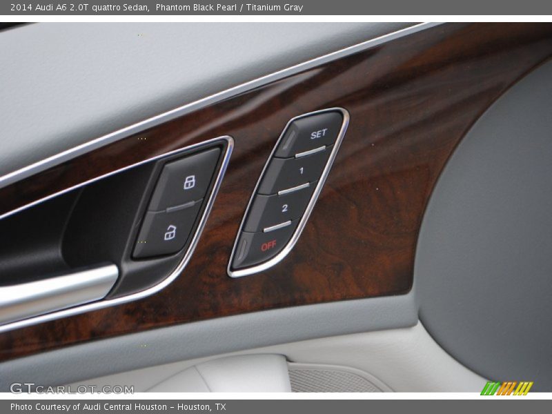 Phantom Black Pearl / Titanium Gray 2014 Audi A6 2.0T quattro Sedan