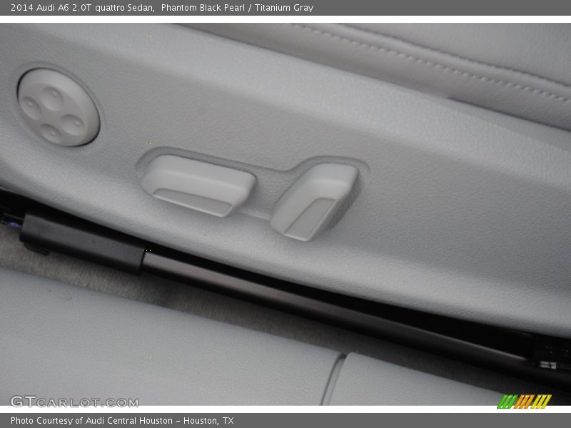 Phantom Black Pearl / Titanium Gray 2014 Audi A6 2.0T quattro Sedan